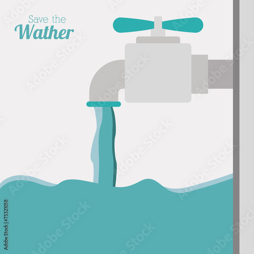 Ecology design,vector illustration.