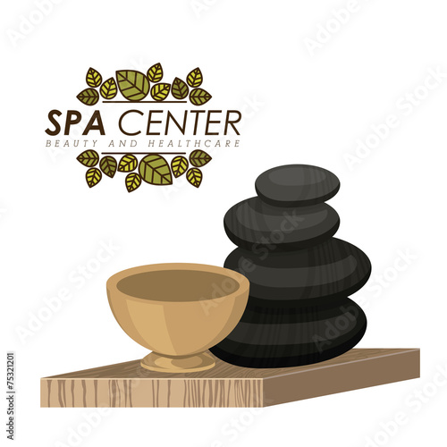Spa design,vector illustration.