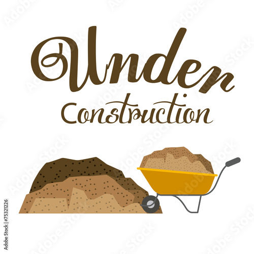 Construction design,vector illustration.