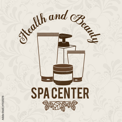 Spa design, vector illustration.