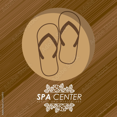 Spa design, vector illustration.