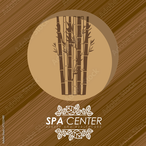 Spa design, vector illustration.
