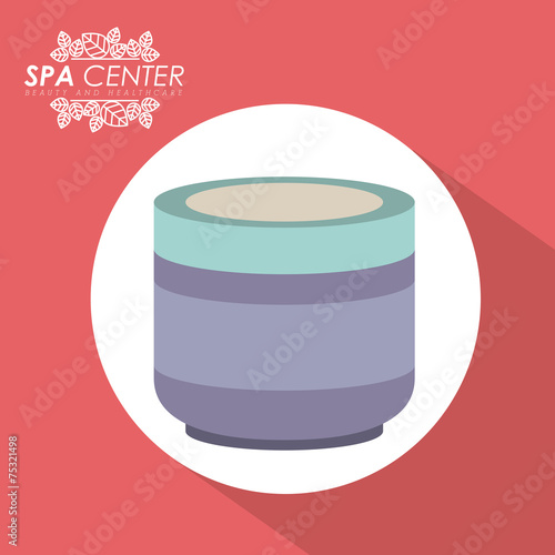 Spa design, vector illustration.