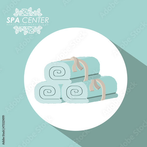 Spa design, vector illustration.