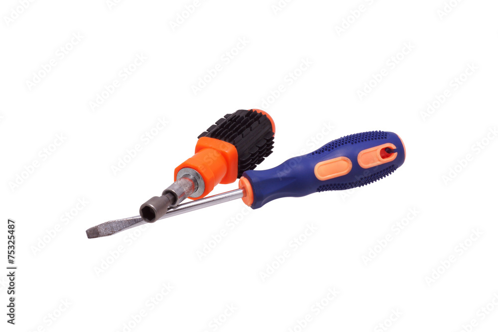Naklejka premium Two screwdrivers.