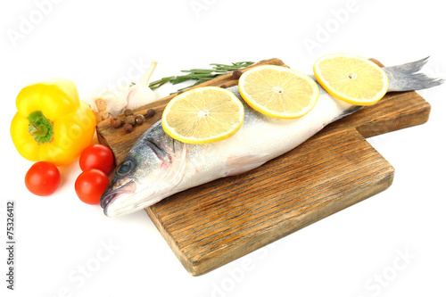 Fresh raw fish