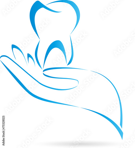 Zahn, Hand, tooth, Logo, Arzt Logo #75328023