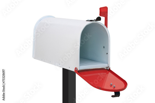 Obraz na płótnie White mailbox