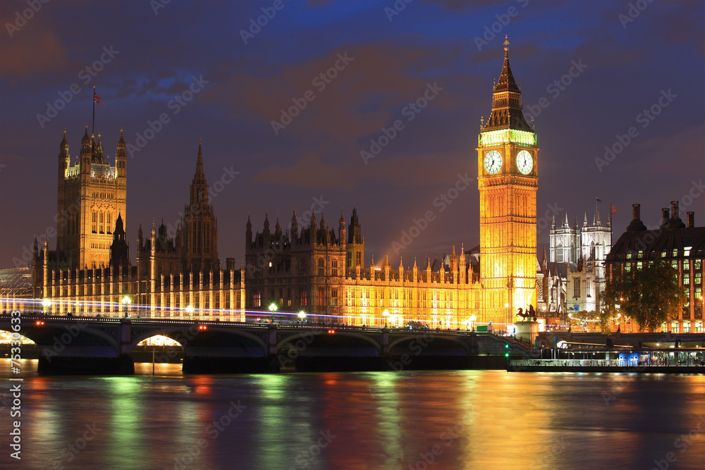 Fototapeta premium London at night