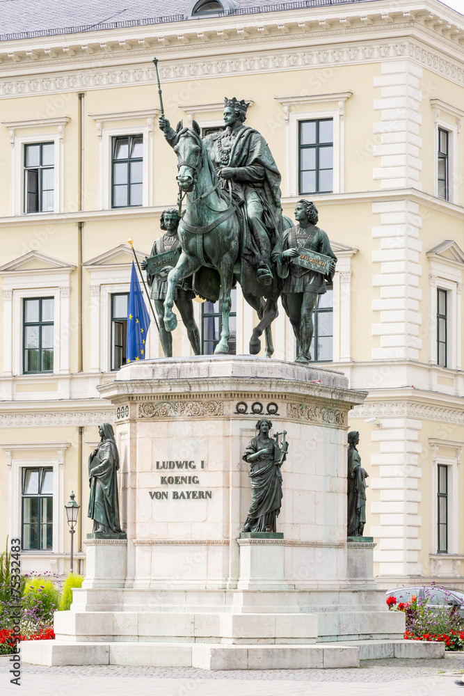 Obraz premium Monument of King Ludwig I