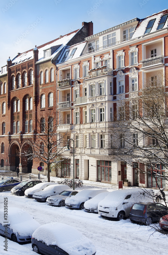 Obraz premium Berlin im Winter