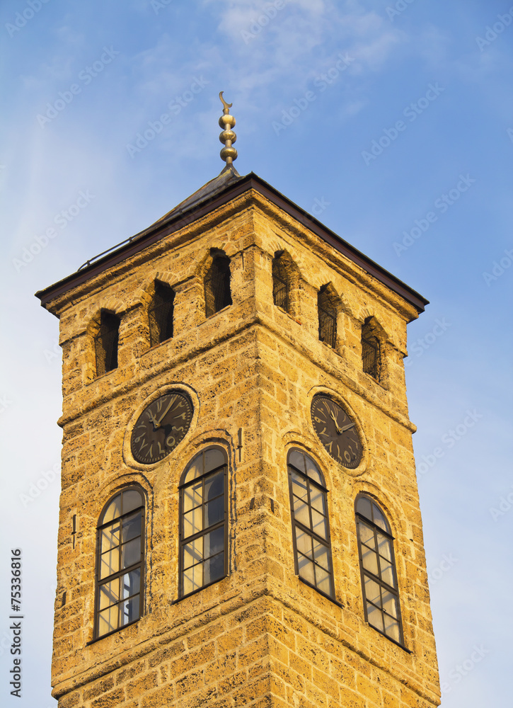 Watch tower in Sarajevo