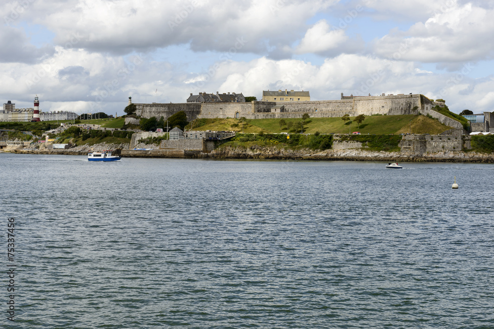 Royal Citadel and light house, Plymouth