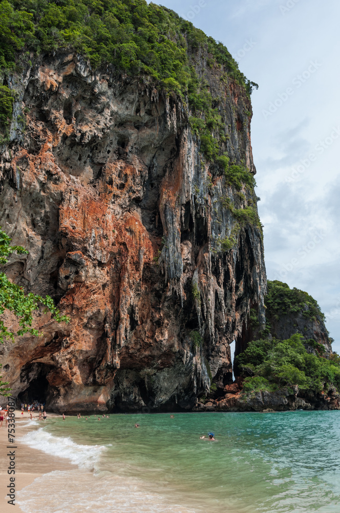Fototapeta premium Railay beach in Krabi Thailand