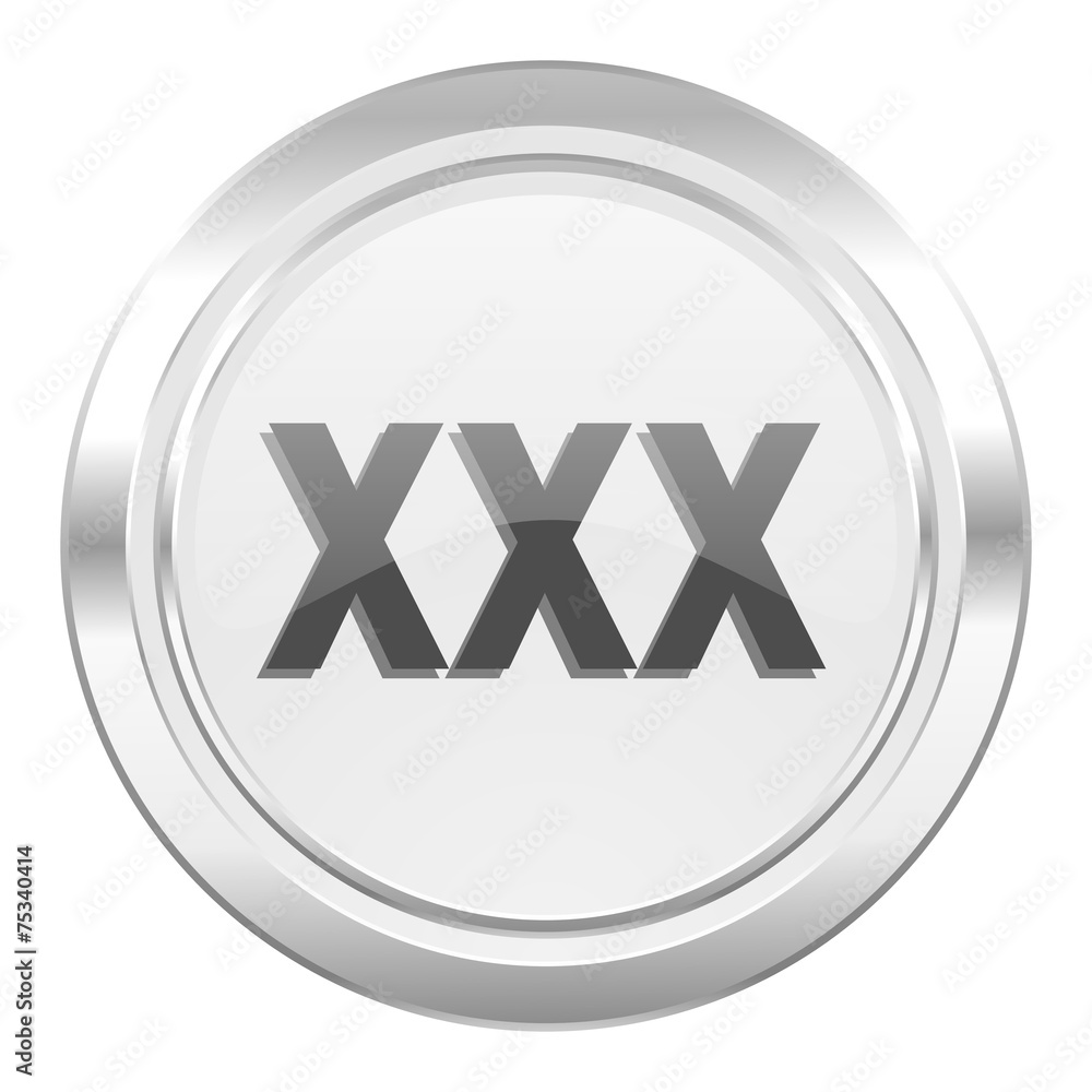 xxx metallic icon porn sign Stock Illustration | Adobe Stock