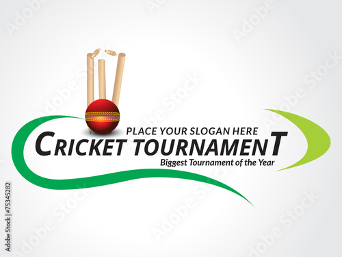 Cricket Trournament Banner Background