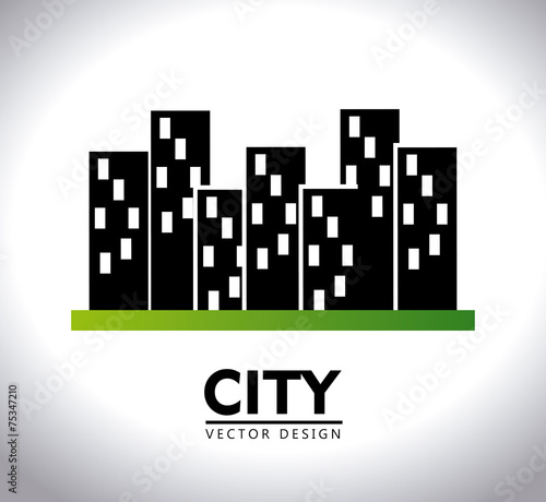 Urban desig, vector illustration.