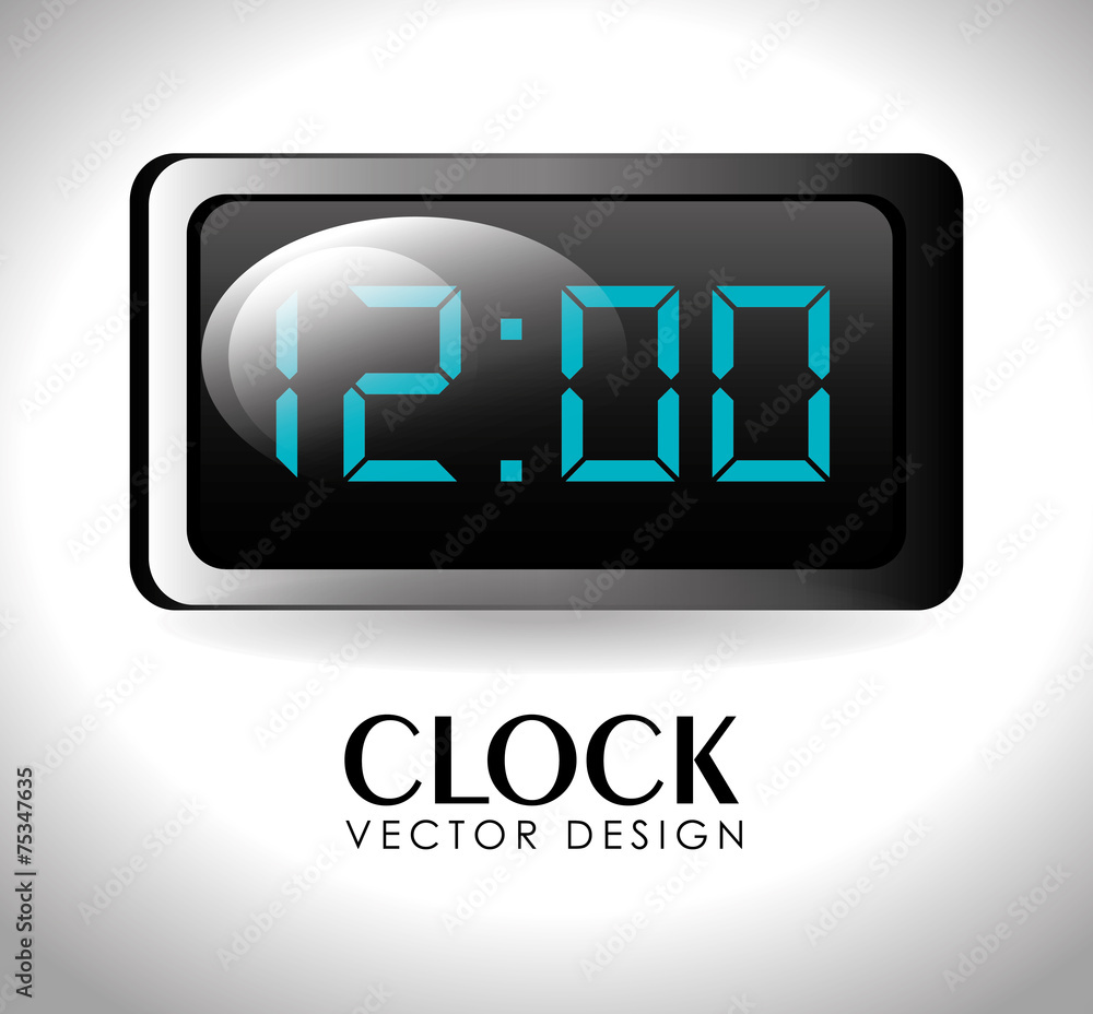 Time design, vector illustration. Time design, vector illustration.