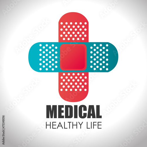 Medical design, vector illustration.