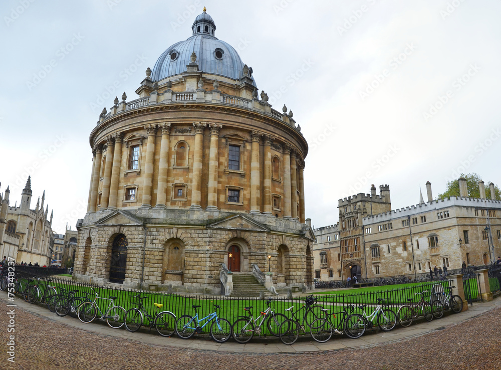 Panoramic view of the Radcliffe Camera