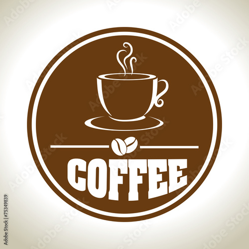Coffee design, vector illustration.