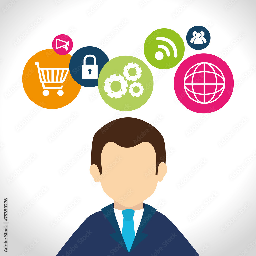 Business designvector illustration Business designvector illustration