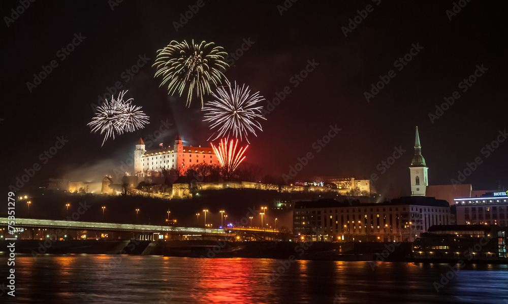 Fireworks on the Castle