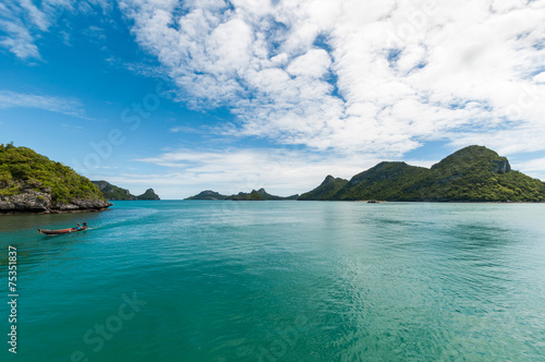 View point of Ang Thong Islands national park