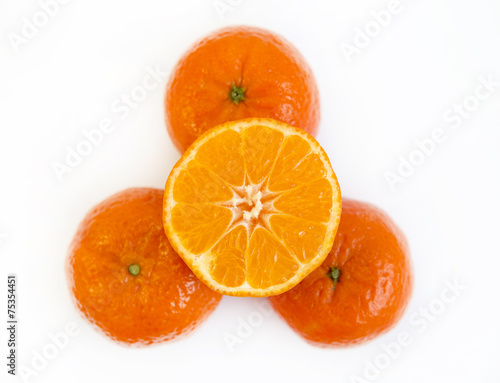 Tangerine half