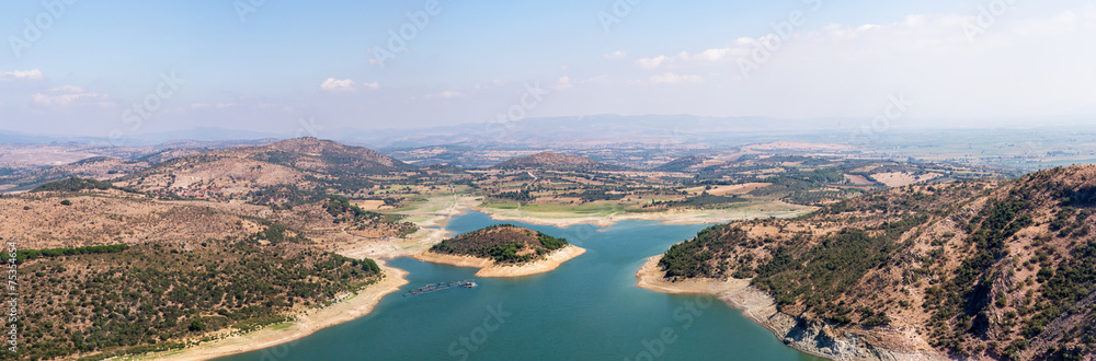 Panoramic View of River