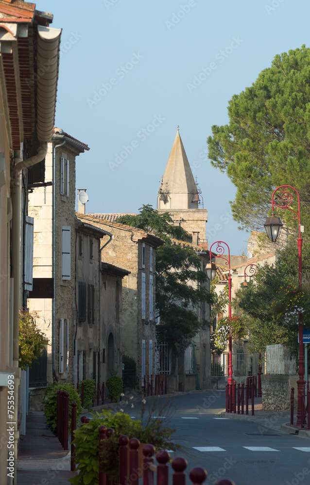 Fototapeta premium Rue de Canet d'Aude
