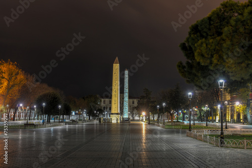 Photography The Obelisk of Tuthmosis III, Istanbul, Turkey.
