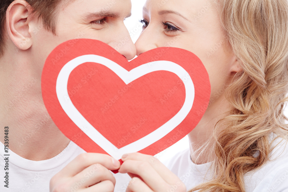 Valentine kiss Valentine kiss