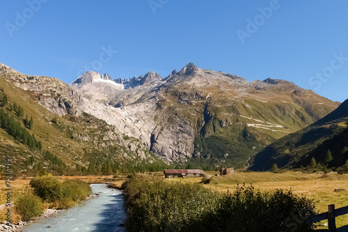 Swiss Alps, Furka glacier