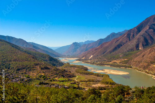 first curve yangtze river