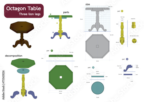 octagon table