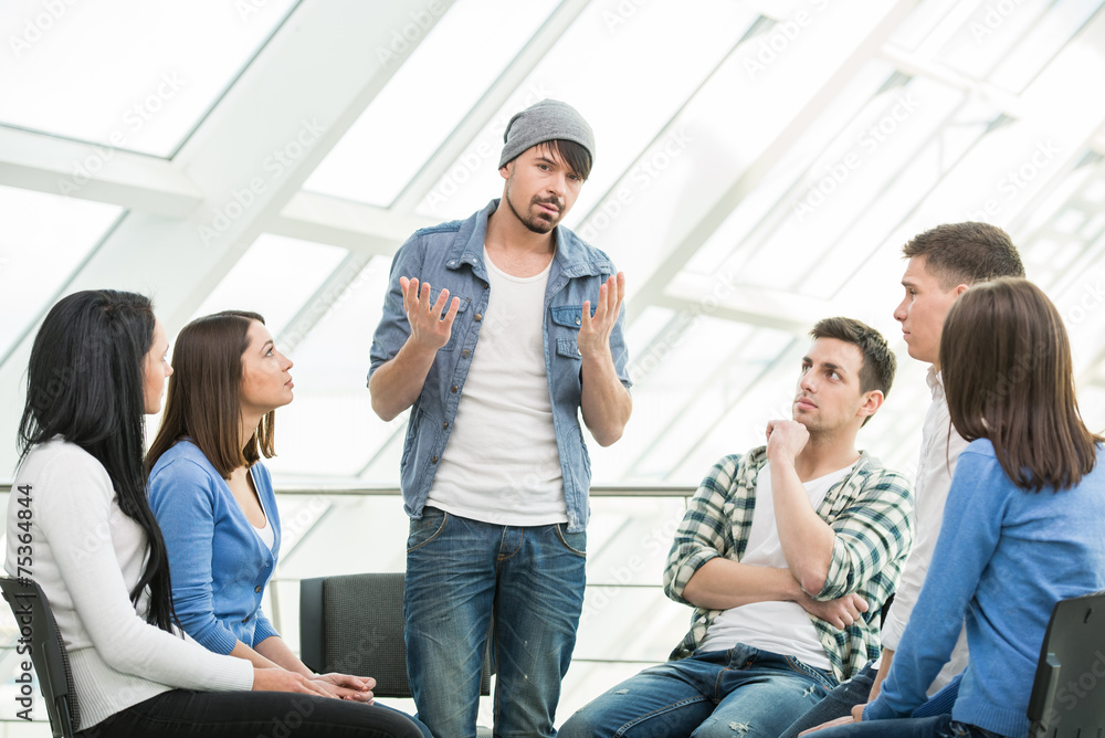 Obraz premium Support Group