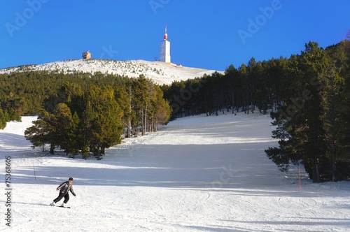 Ski au Mont Serein (Ventoux)