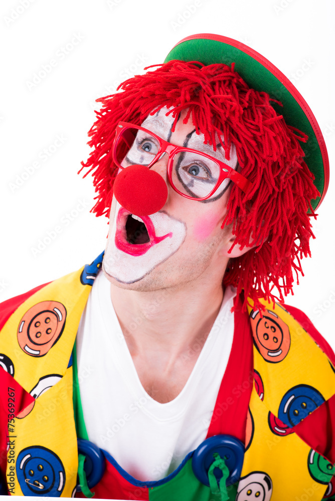 portrait vom clown