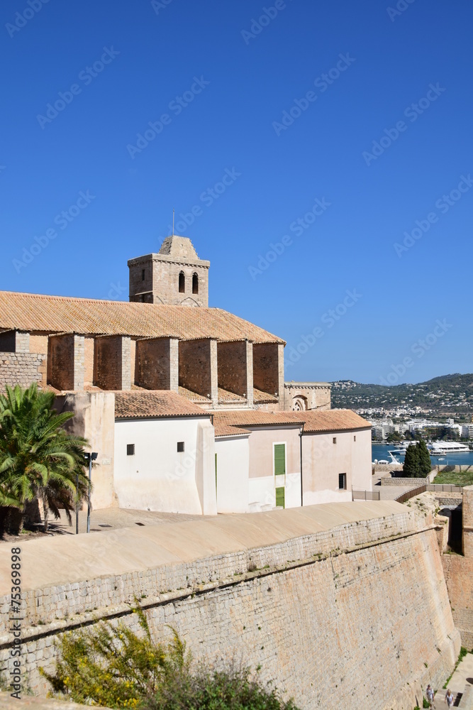 Ibiza  Festung  Kirche