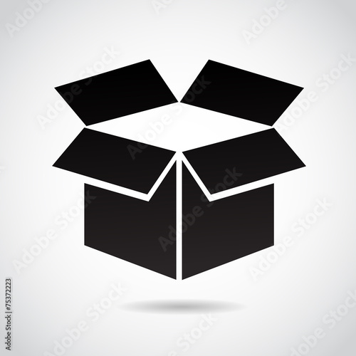 Box vector icon.