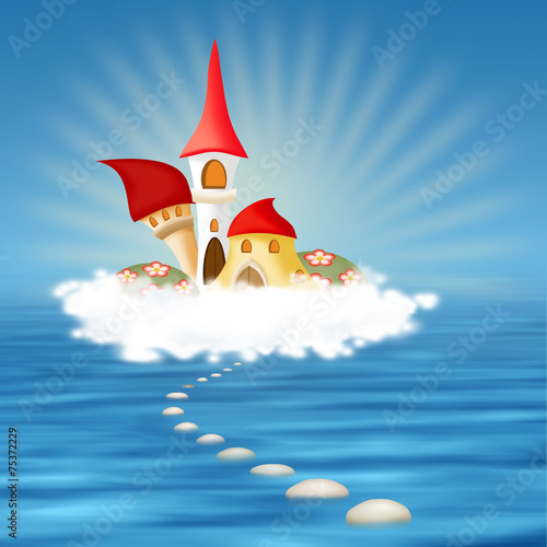 Castle on a cloud © rosypatterns