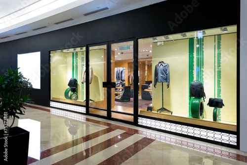 fashion clothes shop storefront photo