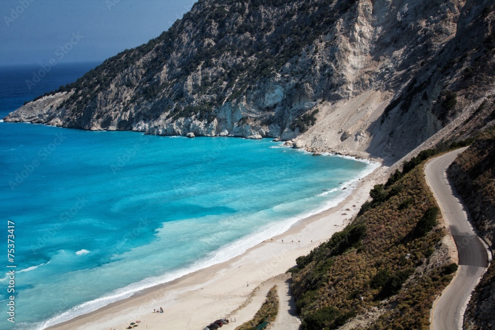 Obraz premium Myrthos beach