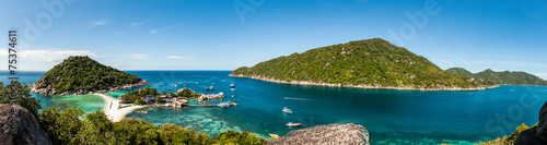 Koh Tao panorama - a paradise island