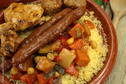 Quadro su tela couscous
