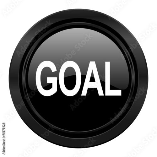 goal black icon