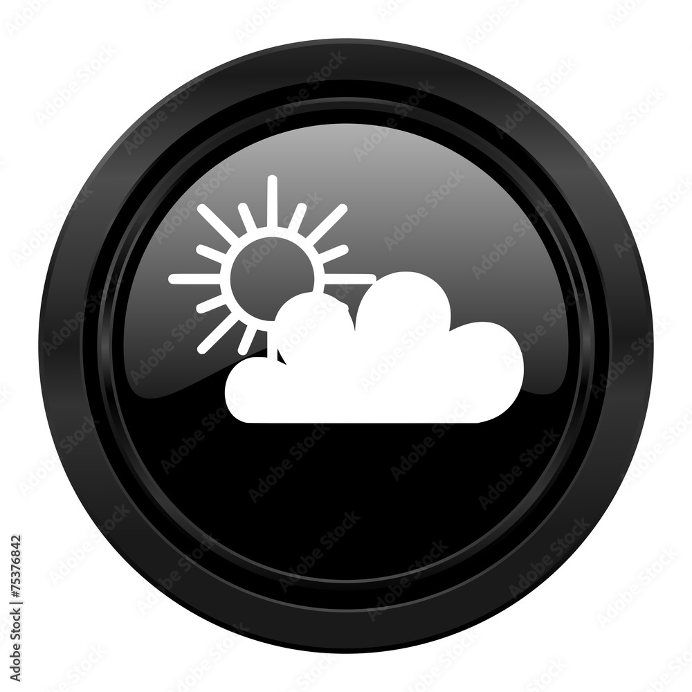 cloud black icon waether forecast sign cloud black icon waether forecast sign