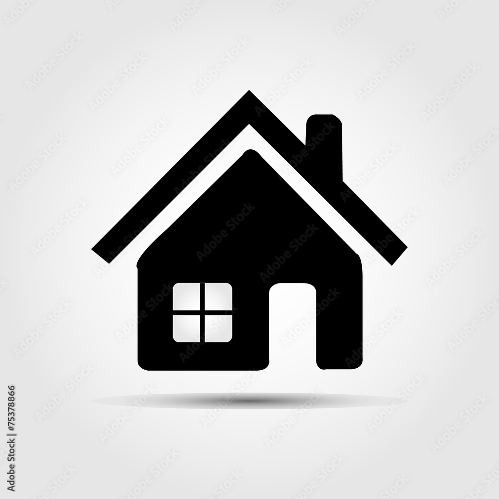 Home icon great for any use. Vector EPS10. Home icon great for any use. Vector EPS10.