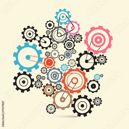 Cogs - Gears Vector